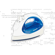 Self-operated｜Panasonic Cordless Steam Iron Blue NI-CL310-A ​​Plastic