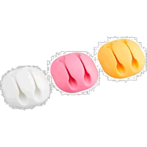 (Direct mail from Japan) Miyoshi data cable holder 2 pieces 4mm pink orange white CM-CHO A