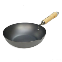 Japan direct mail RIVER LIGHT Koku JAPAN wok 26 cm 490344912510 iron pan