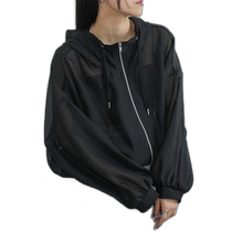 Japanese direct mail transparent polyester boiled rubber hat hooded mountaineering jacket COLONY 2139 mountaineering hooded outer