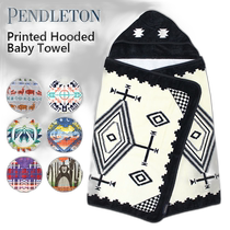 Direct mail from Japan Pendleton baby hooded towel XB263