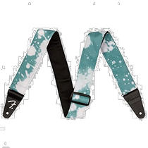 (Direct Mail from Japan) Fender Canadian Made Nylon Belt Tie Dye Acid Wash Blue Green