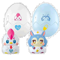 (Japan Direct Post) The god of the Bandai Wandai cocotama stethoscope and the god of syringes