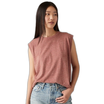 Japanese direct mail Levis womens sleeveless loose vest MARSALA TRIBLEND A87940003