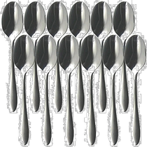 (Direct mail from Japan) Nagao Tsubame Sanjo stainless steel tableware table spoons 12 pieces 18cm