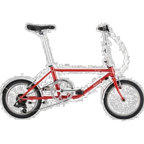 Day Tide Running Leg Dahon Big Row Fashion Bike D-ZERO Red Casual Pretty Light Sport