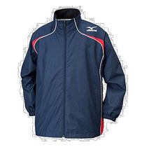 (Japan Direct Mail) Mizuno Mezzin Thick Basketball Suit Jacket W2JE6501 Deep Blue Red White S