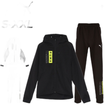 Japan direct mail PUMA jersey mens tops and bottoms PUMA strong knitted jacket trousers suit ball