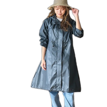 Japan direct mail Wpc Umbrella Wpc womens long waterproof windbreaker style raincoat spring style light