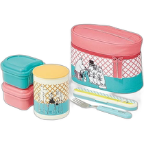 (Direct mail from Japan) Skater Insulated Lunch Jar 560ml Moomin pattern KCLJC6AG-A