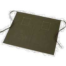 (Direct mail from Japan) Trusco Zhongshan half-cut apron high-quality fabric breathable and comfortable olive color HMEP-