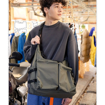 Japanese direct mail niko and large capacity mens nylon shoulder bag 996935