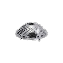 (Direct Mail from Japan) Pearl Metal Steamer CC-1691 Silver Large Steam Cooking Healthy