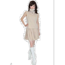 (Japan Direct Mail) Clearstone Party City corner colors play dress durian dress tea color