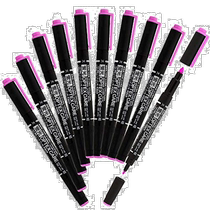 Japan Direct Mail (Japan Direct Mail) Zebra Zebra Highlighter OPTEXCARE Red Purple 10 Count B-W