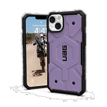 Urban Armor Gear Apple 14Plus Phone Case PATHFINDER Purple Series