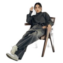 Japanese direct mail curved jeans coen