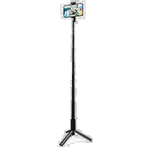 (Direct mail from Japan) Ilike 2 mobile phone tripod selfie stick black P-STSRS02ITABK