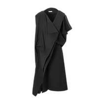 日本直邮THE ROW 女士 Leonie Dress 黑色连衣裙