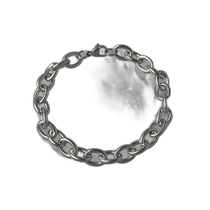 Japan direct mail SBG mens simple stainless steel oval chain bracelet sbgbrt060