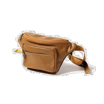 日本直邮B:MING by BEAMS 男士真皮腰包 时尚简约设计 多功能储物