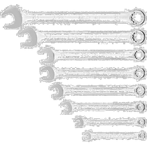 (日本直邮)KTC京都机械 组合扳手套装8个装7 8 10 12 13 14 17