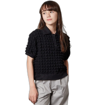Japan Straight Post a v v Childrens Neckline Bubble Tattooak Blouse Blouse Spring Summer style Comfortable Breathable easy to wear and design