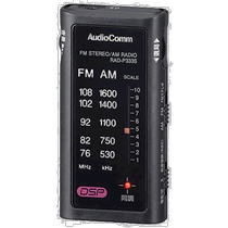 (日本直邮)Ohm欧姆 便携式收音机 黑色RAD-P333S-K 03-0969 O