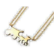 Japan Direct Mail Coach Womens Necklace f33375gld