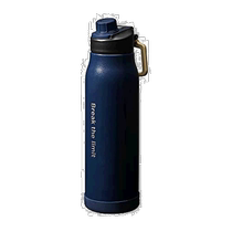 (Direct mail from Japan) Doshisha direct drinking sports water bottle 1000ml dark blue DSSB1 0NV