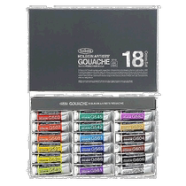 (Direct Mail from Japan) Holbein Opaque Watercolor Paint 18 Color Set 15ml Color No. 5