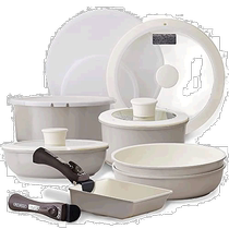 (Japanese direct mail) IRIS OHYAMA Alice Okayama Detachable handle frying pan suit