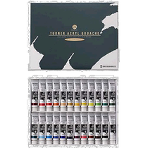 (Direct mail from Japan) Turner Acrylic Paint 24 Colors School Set AG24C 11ml