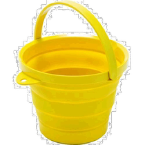 (Direct mail from Japan) Trusco Zhongshan Folding Portable Bucket 8L Yellow TORBY