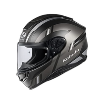 (Direct mail from Japan) OGK KABUTO helmet AEROBLADE6 DYNA matte black gray XXL (63-64