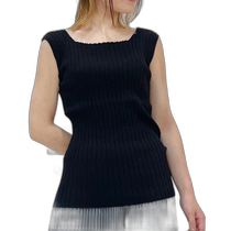 Japanese direct mail axes femme womens slim knitted vest KM1X04