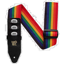 ERNIEBALL 4188 Guitar Strap Pickholder with Rainbow