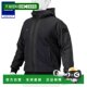 ຍີ່ປຸ່ນໂດຍກົງ Mizuno Mizuno ມືອາຊີບ Windproof Fleece Hooded Sweatshirt Clearance Style Jacket ສີດໍາ