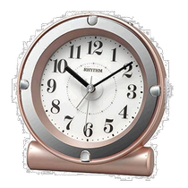 (Direct mail from Japan) RHYTHM Alarm Clock Pink Bedside Desktop