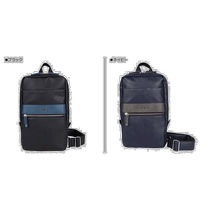 Self-operated｜Police one-shoulder body bag one-shoulder mens body bag navy PA-66001 backpack