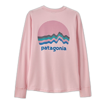 Patagonia Patagonia childrens long-sleeved round neck T-shirt AILB XL 62385