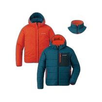 Nichia errand running Montbell Montbell childrens cotton coat Thermaland detachable hood for cold resistance and comfort 1101623