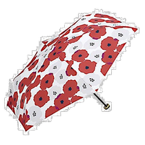 (Japan direct mail) w p c womens folding umbrella red 50cm hand bag type peoni mini 552-116R