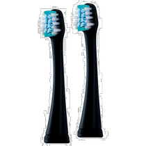 (Direct mail from Japan) Panasonic toothbrush head Doltz dense fine bristle brush 2-piece set black EW0914-K