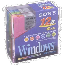 (JAPAN DIRECT MAIL) SONY Sony office equipment 2HD data floppy disk DOS V format durable