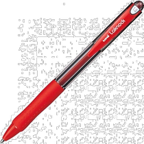 (Direct mail from Japan) Mitsubishi Pencil Oil Ballpoint Pen VERY Laknock 1 0 Red 10 Pack