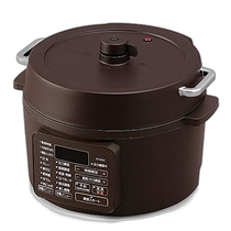 Japan Direct Mail (Japan Direct Mail) IrisOhyama Electric Pressure Cooker 3L 3~4 People Reservation Function Cocoa Brown