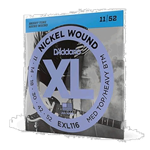 (Direct mail from Japan) DAddario Electric Guitar Strings EXL116 Medium Top Heavy Bottom 011-