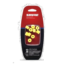 Shure ear pads 5 pairs of yellow fashionable design comfortable to wear compact and portable headphones