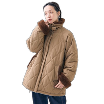 Japan Direct Mail Wool Lined Knitted Stand Collar Jacket FREAKS STORE Short Jacket